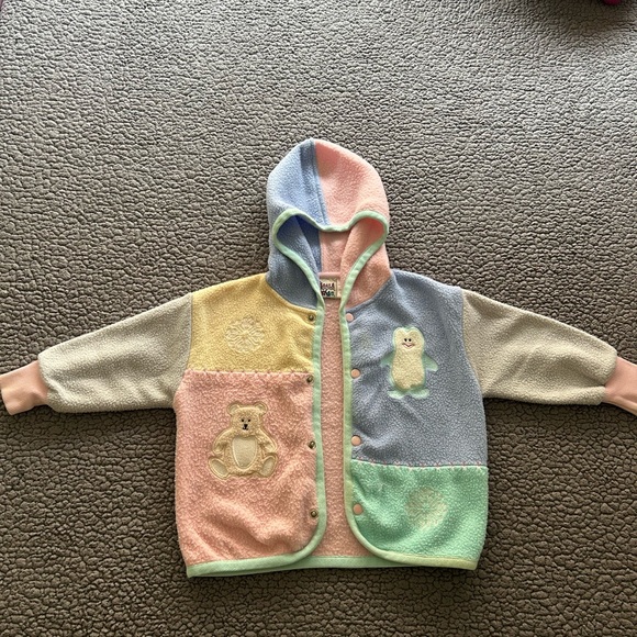 Koala Kids Other - Koala Kids Pink and Blue Baby Jacket